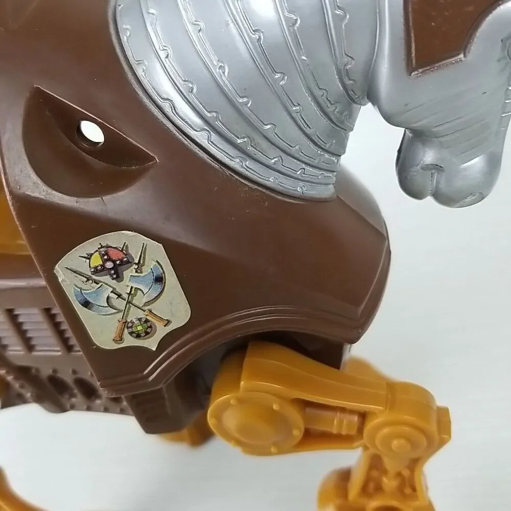 Vintage 1983 He-man MOTU Strider War Horse Masters of the Universe Toy - Flaws
